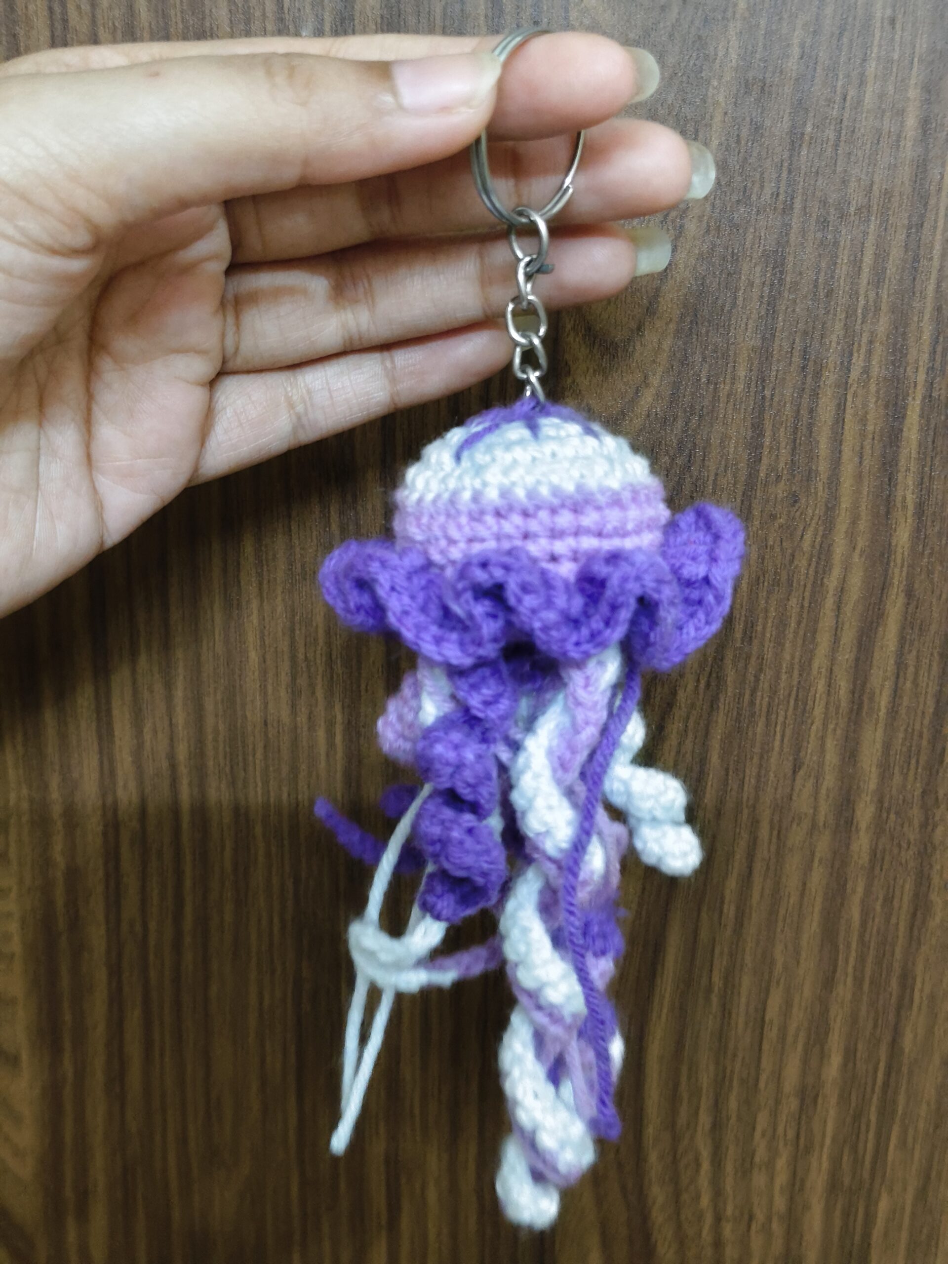 jellyfish keychain jellyfish keychain