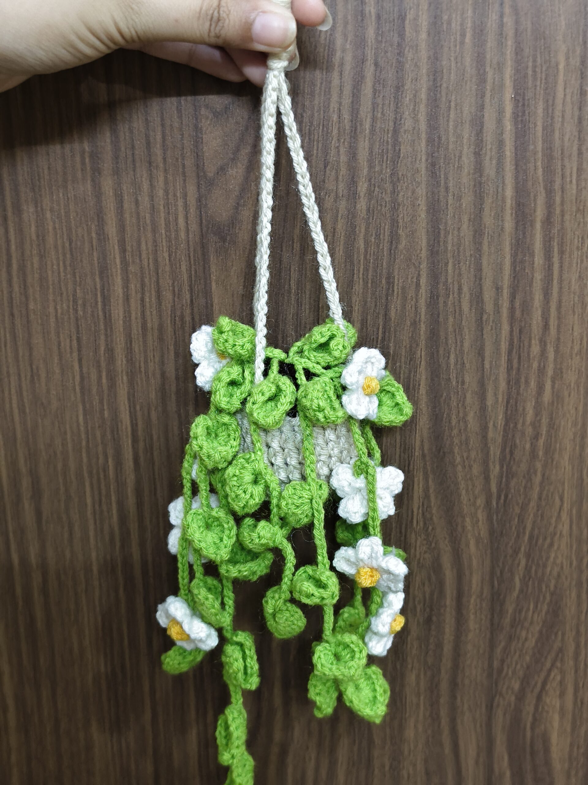 Crochet Hanging planter - Image 2