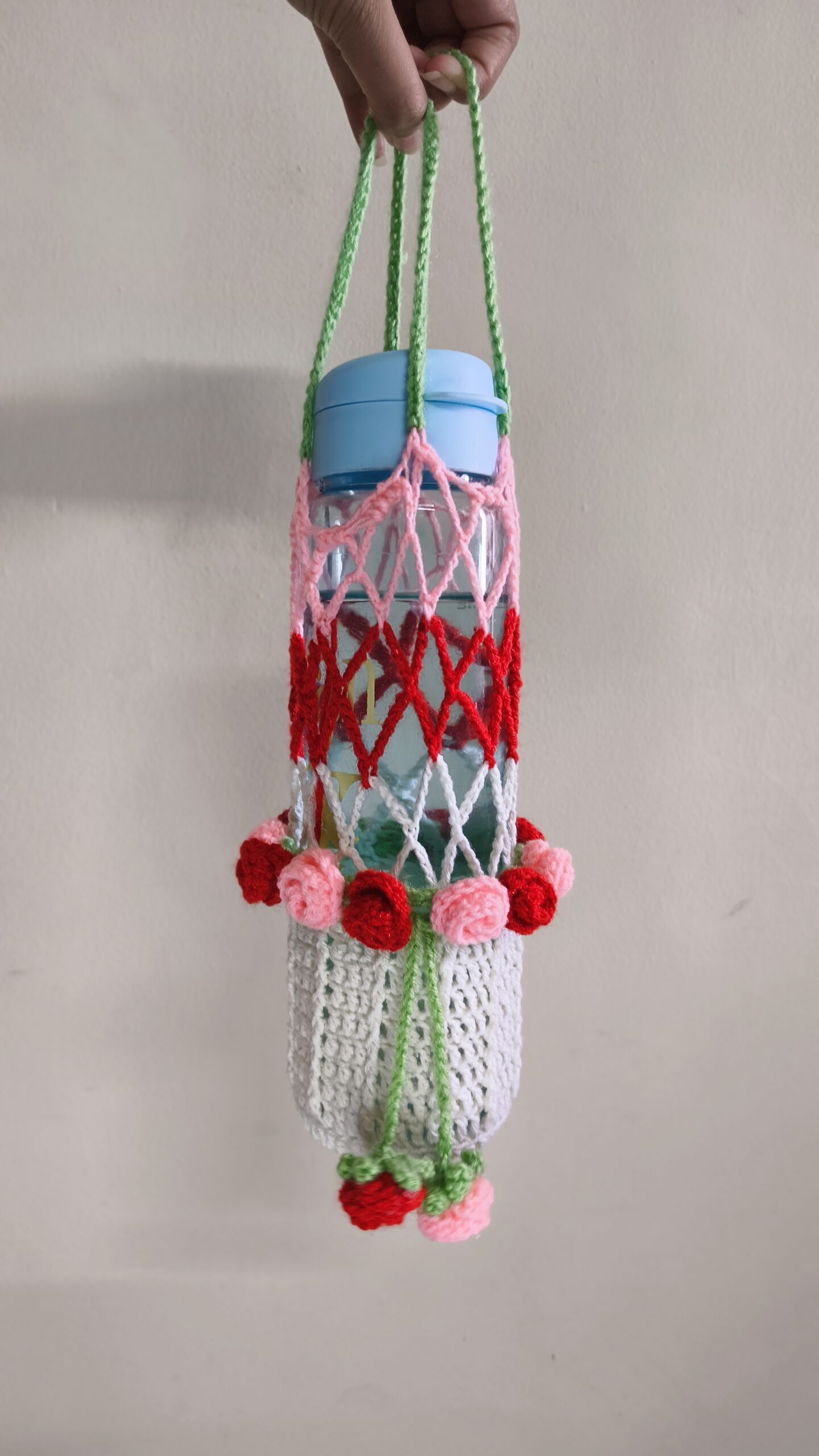 crochet convertible bottle holder crochet convertible bottle holder