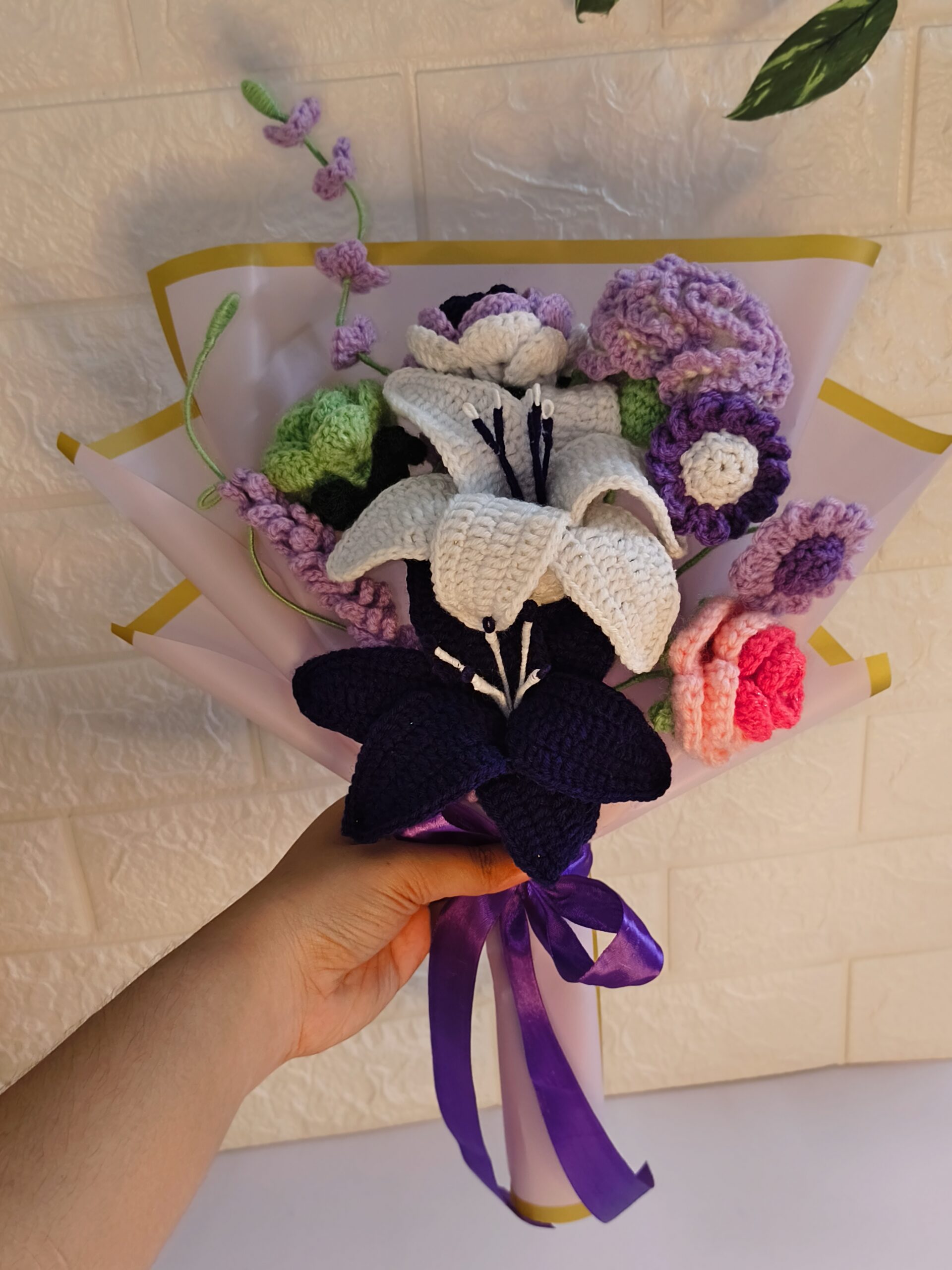 rose lily bouquet rose lily bouquet
