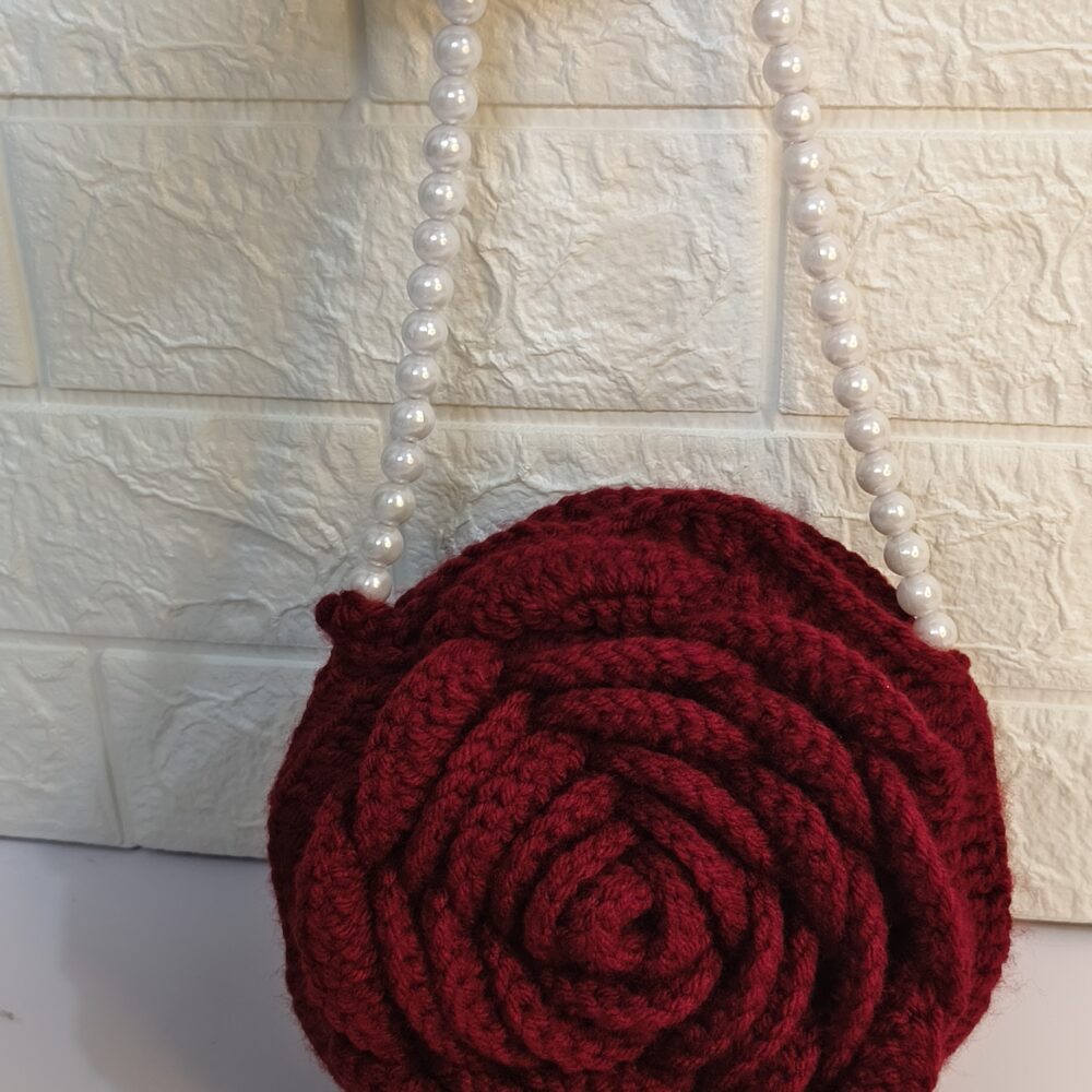 rose pearl bag