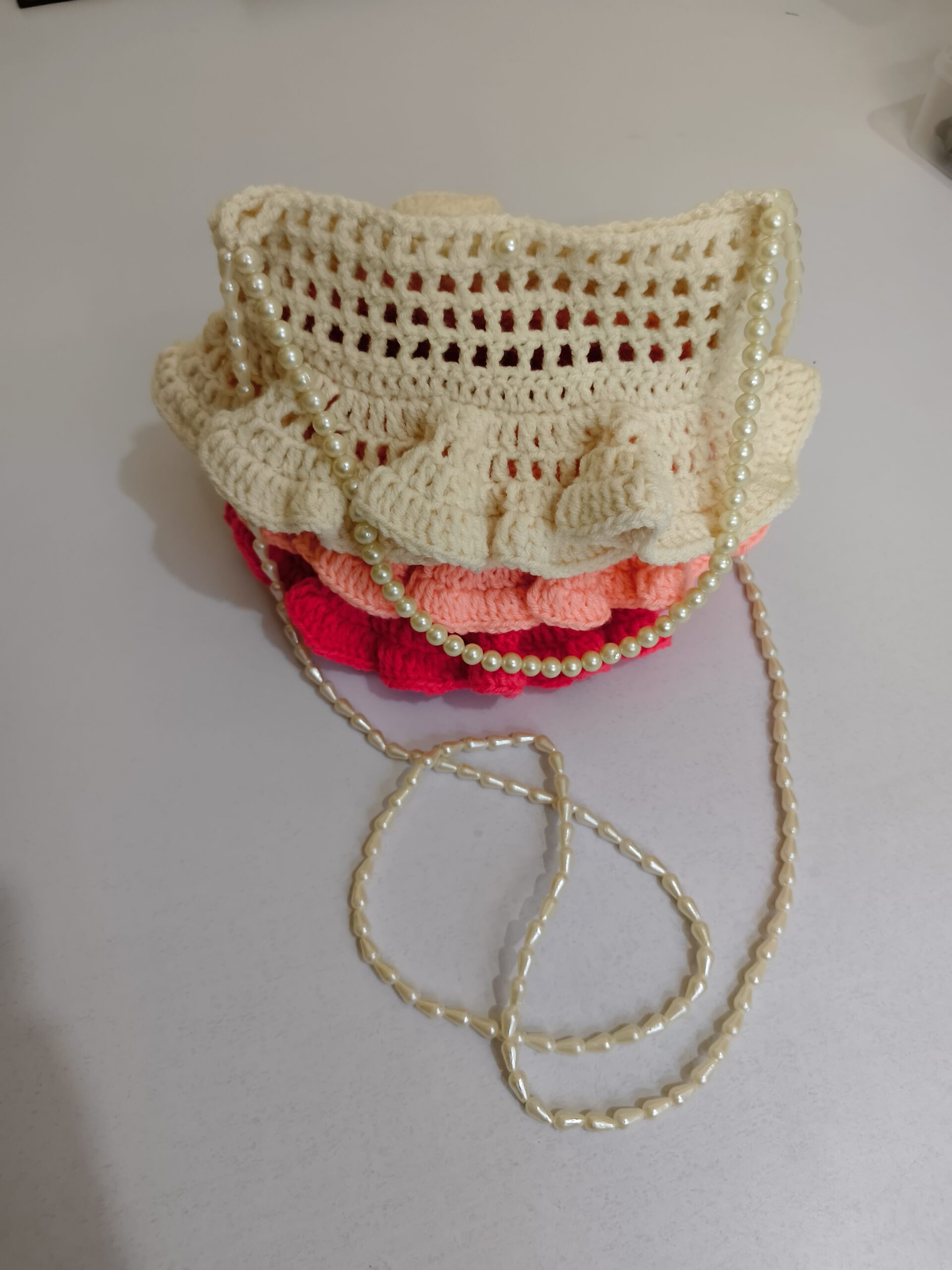 pearl ruffle bag pearl ruffle bag