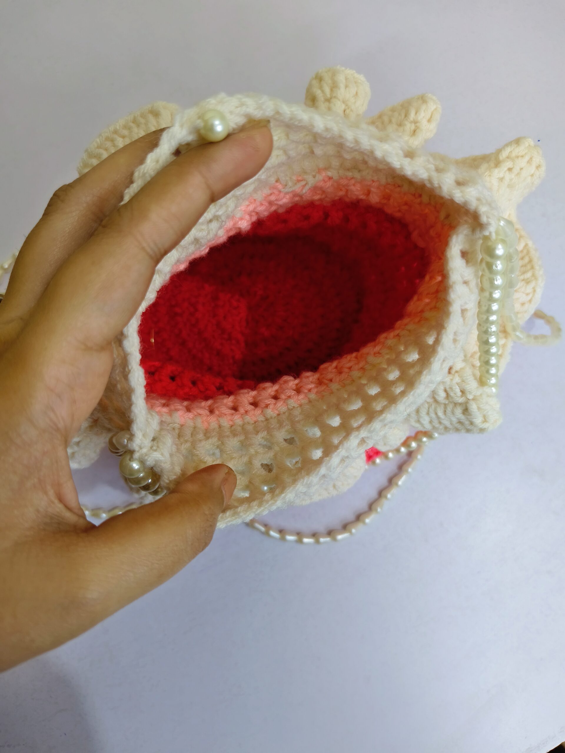 pearl ruffle bag pearl ruffle bag