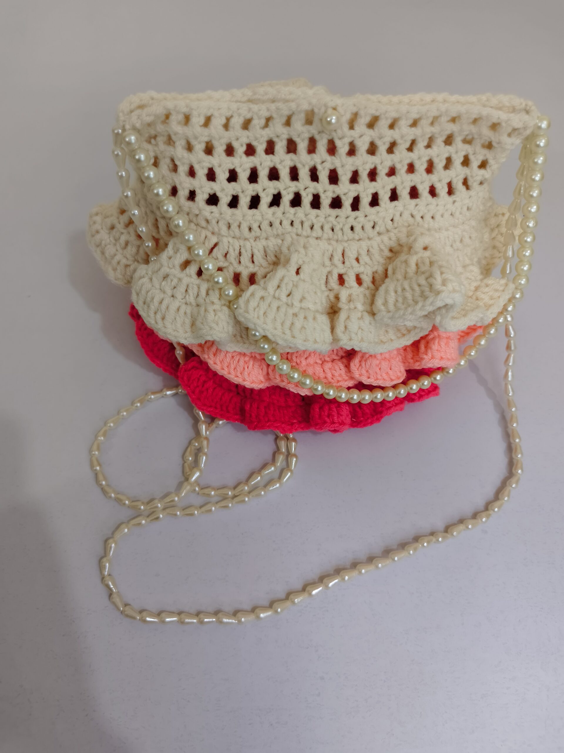 pearl ruffle bag pearl ruffle bag