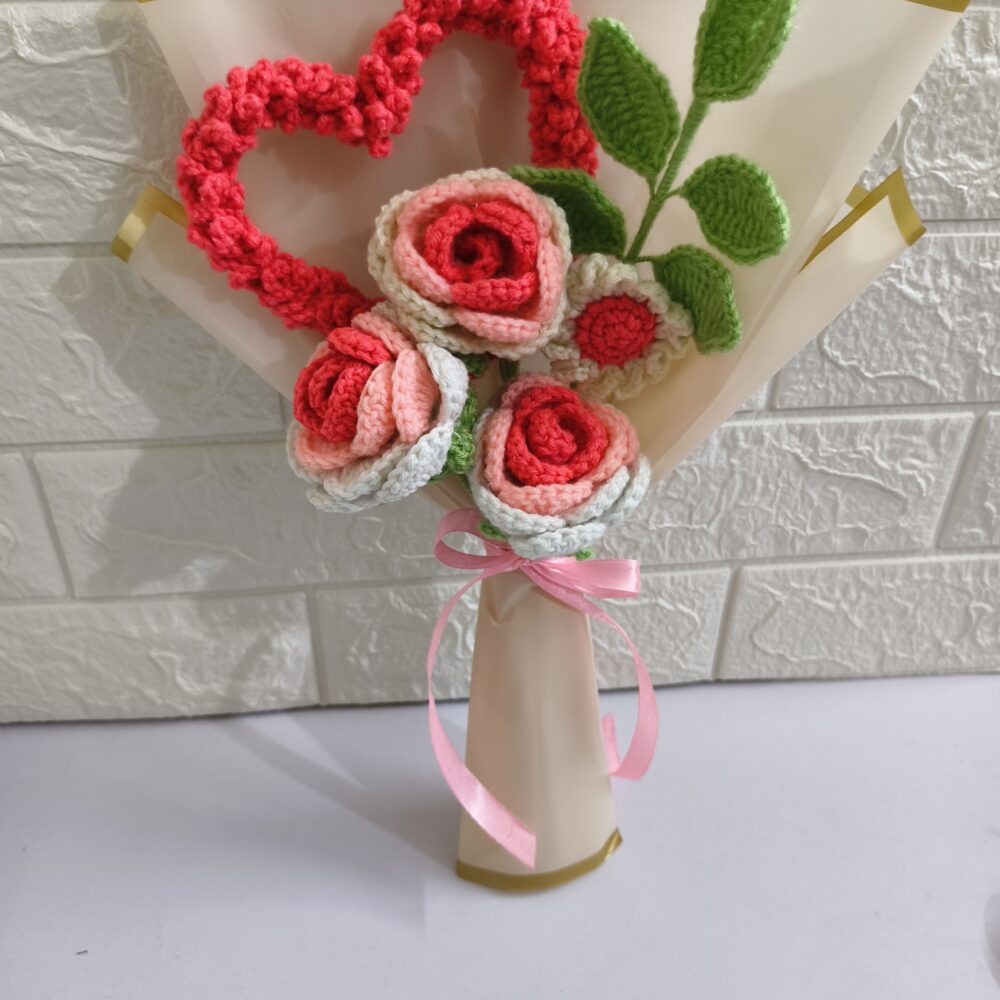 forever love crochet bouquet 💕🌹