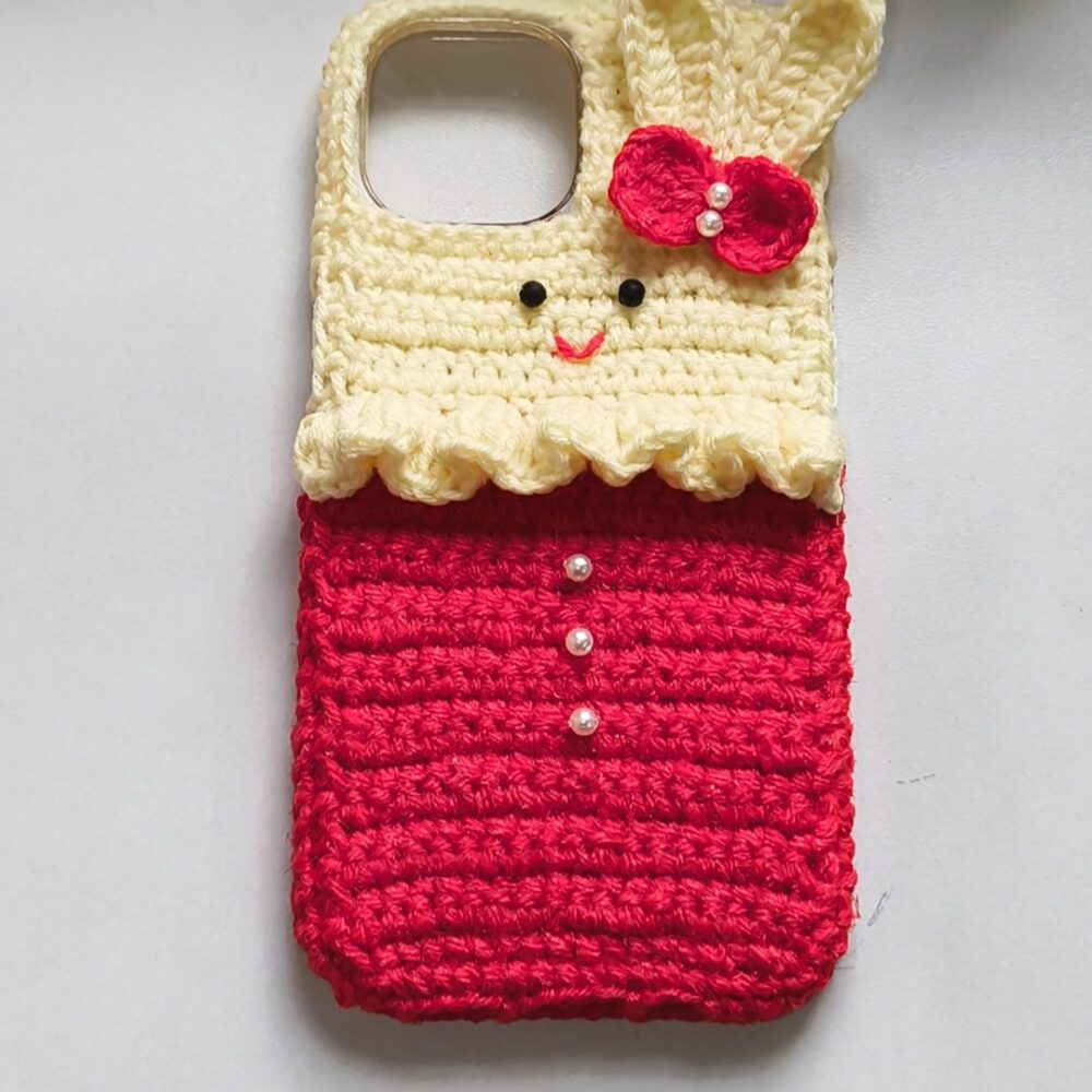 Crochet Bunny Back Cover